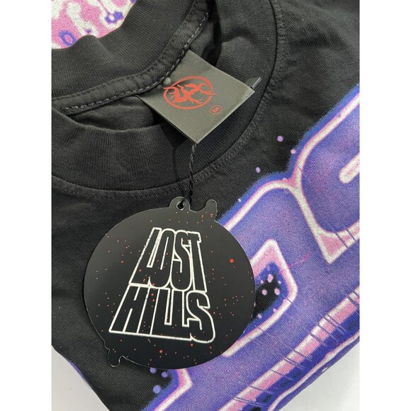 LOST HILLS Escape Your Body Long Sleeve in Black/Purple - Picture 3 of 3
